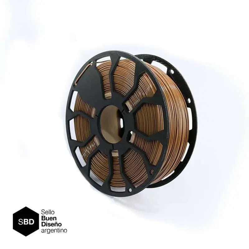 Filamento 3D PLA Hellbot 1KG 1,75mm Marron