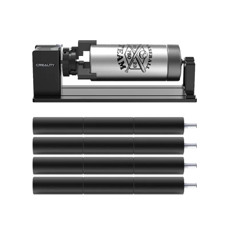 Kit Pro Rodillo Giratorio Creality Grabadora laser Falcon 5W/10W
