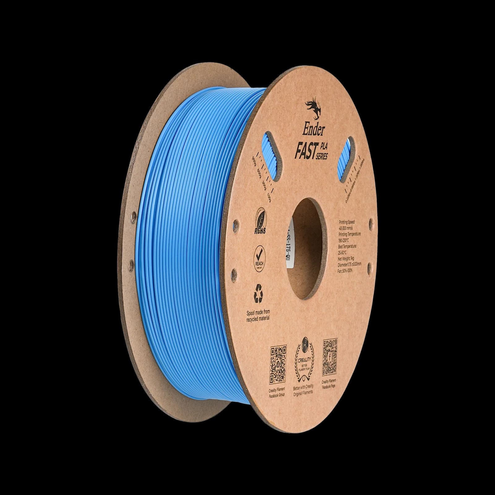 FILAMENTO CREALITY ENDER FAST PLA CELESTE 1KG