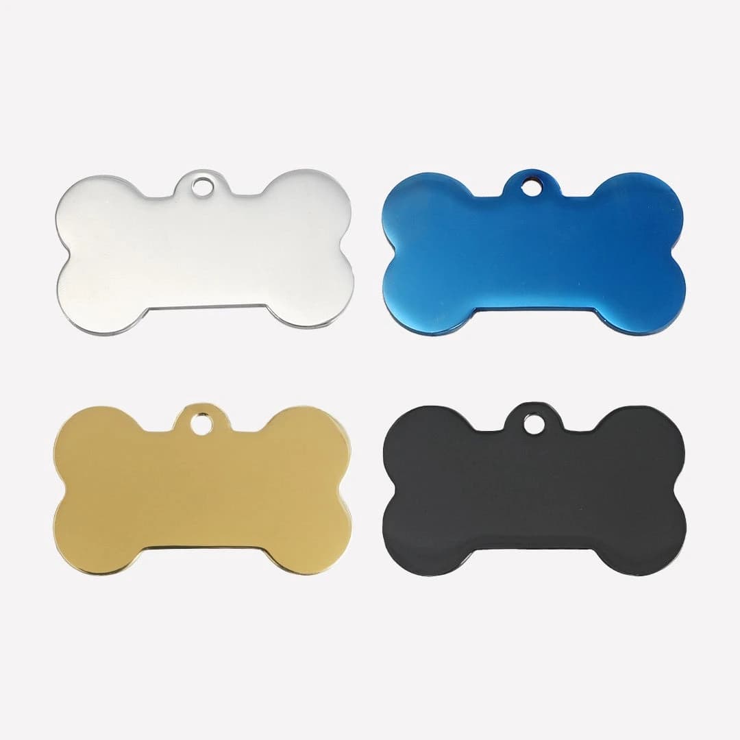 Dijes Metalicos Mascotas para grabado laser