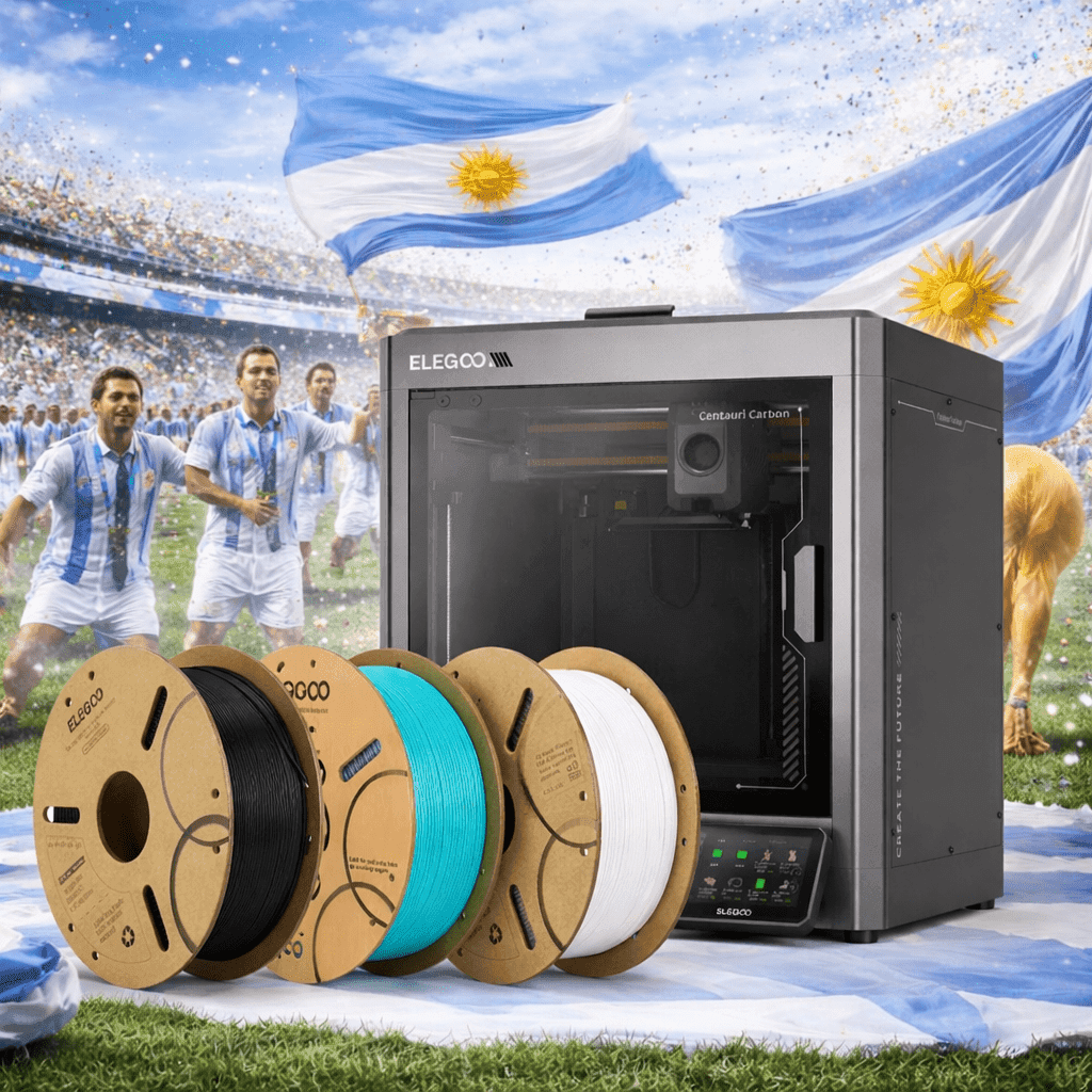 PROMO MUNDIAL Impresora 3D Elegoo Centauri Carbon Entrega Inmediata