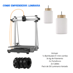 COMBO EMPRENDEDOR LAMPARAS Anycubic Kobra 3 Max Sin combo Entrega Inmediata