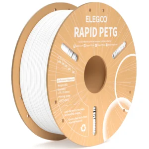 FILAMENTO ELEGOO PETG RAPIDA -1.75mm-1KG- BLANCO