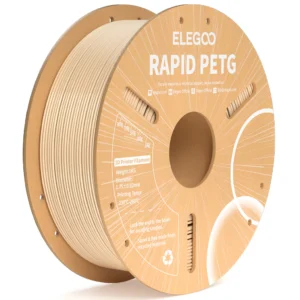FILAMENTO ELEGOO PETG RAPIDA -1.75mm-1KG- BEIGE