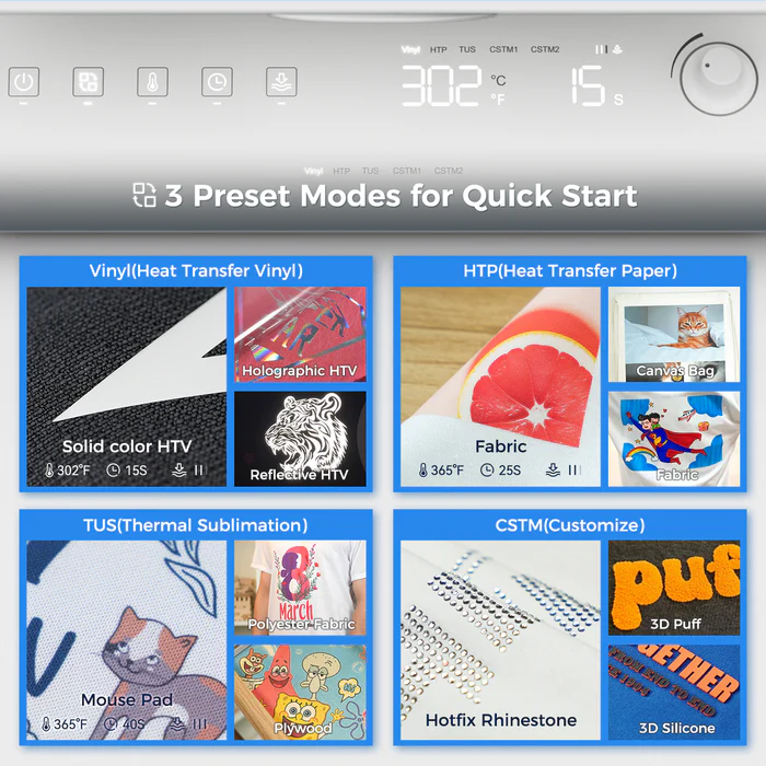 SCULPFUN H1 Maquina de prensado termico automatico - Entrega Inmediata - Imagen 9