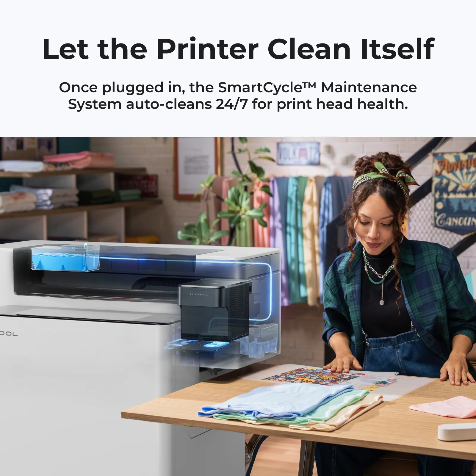 Maquina Sublimacion Xtool DTF con Horno Impotacion a Pedido - Imagen 8