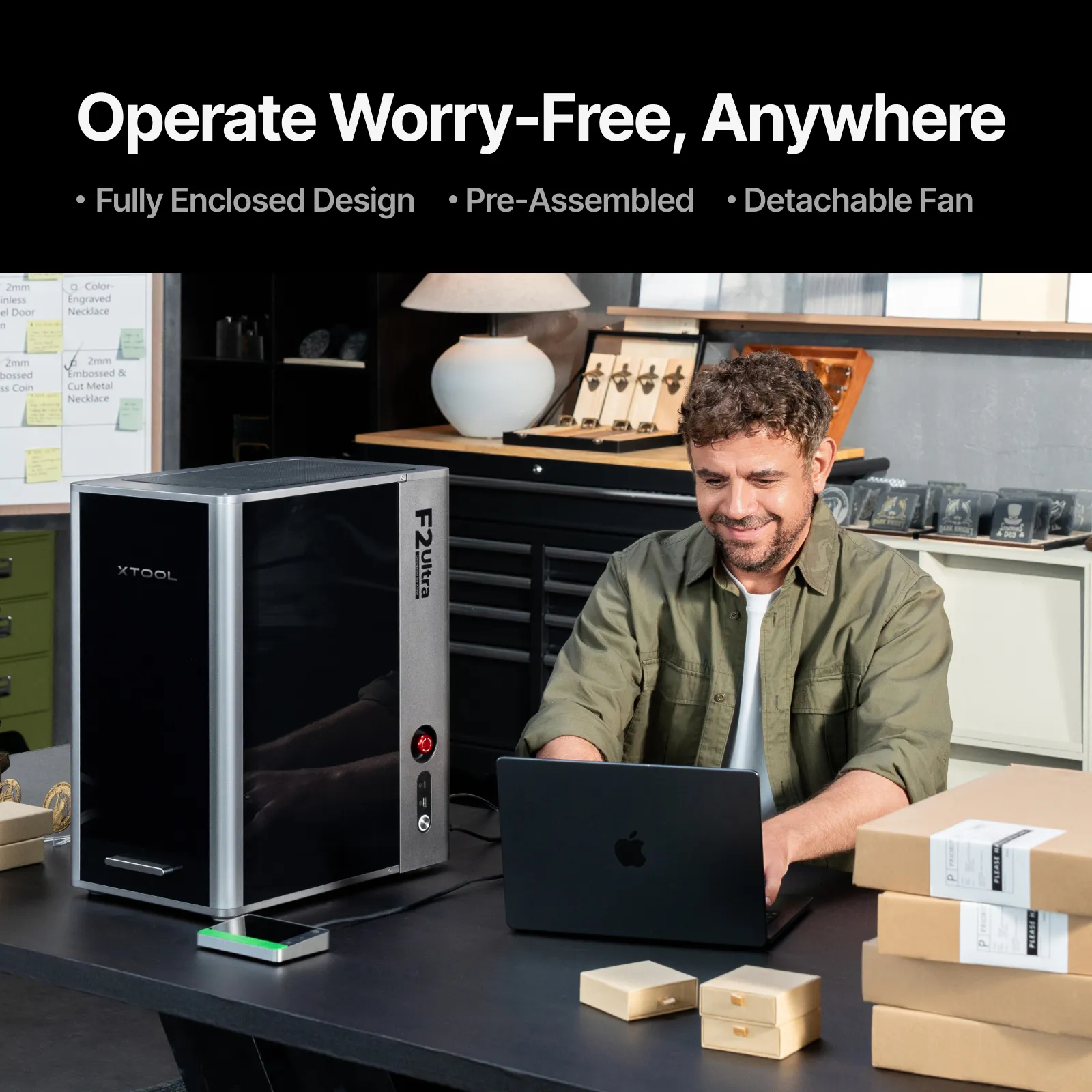 Grabadora Laser Xtool, MOPA 60W Y 40W DIODO, Importacion a Pedido - Imagen 6