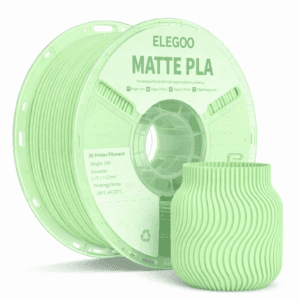 FILAMENTO ELEGOO PLA MATTE 1KG – VERDE MENTA 1.75mm (BOBINA PLASTICA)