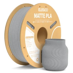 FILAMENTO ELEGOO PLA MATTE-1.75mm-1KG-GRIS PIZARRA