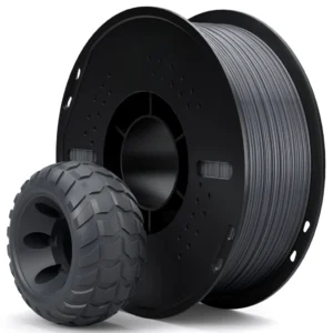 FILAMENTO ELEGOO TPU 95A 1KG Gris 1.75mm (BOBINA PLASTICA)
