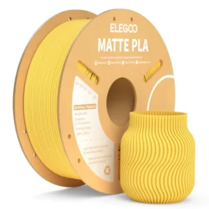 FILAMENTO ELEGOO PLA MATTE-1.75mm-1KG-AMARILLO SOLAR