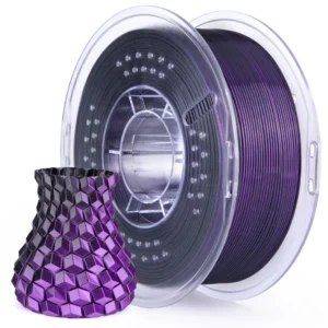 FILAMENTO ELEGOO SILK PLA -1.75mm-1KG- NEGRO VIOLETA
