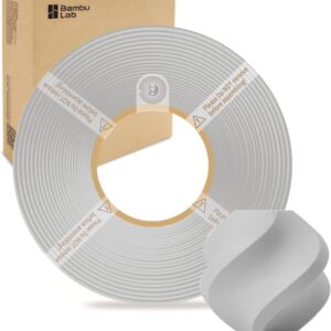 Filamento Bambulab PLA Lite Recarga Gris 1kg