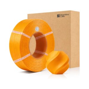 Filamento Bambulab PLA Lite Recarga Naranja 1kg