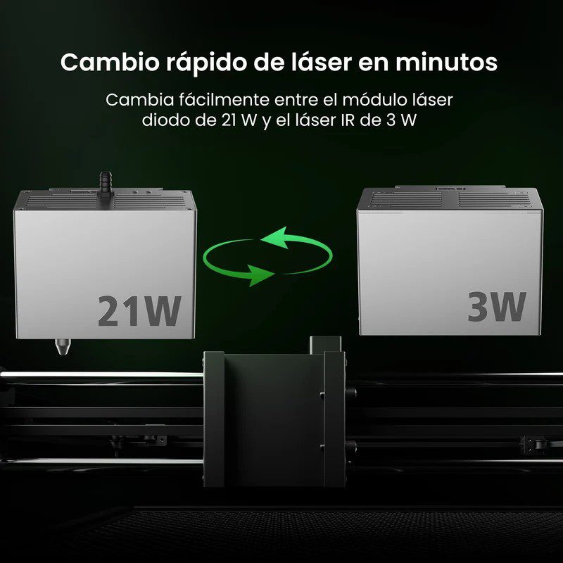 SCULPFUN E1 Pro Máquina de Grabado Láser Cerrada - Imagen 10