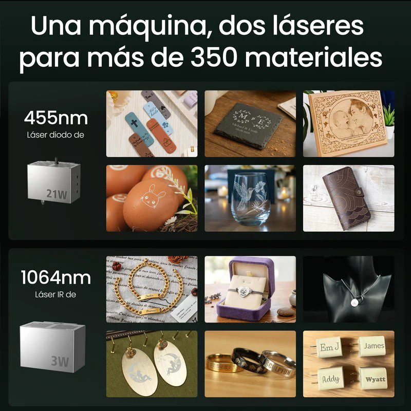 SCULPFUN E1 Pro Máquina de Grabado Láser Cerrada - Imagen 4