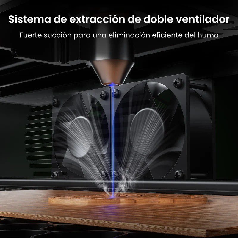 SCULPFUN E1 Pro Máquina de Grabado Láser Cerrada - Imagen 5