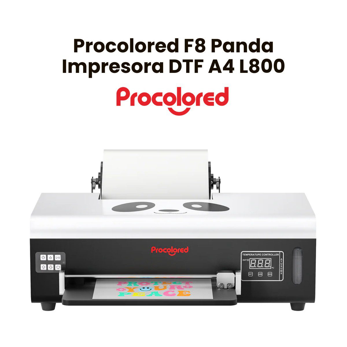 Impresora DTF Textil Procolored F8 Panda A4 L800 Showroom Preventa Septiembre - Imagen 2
